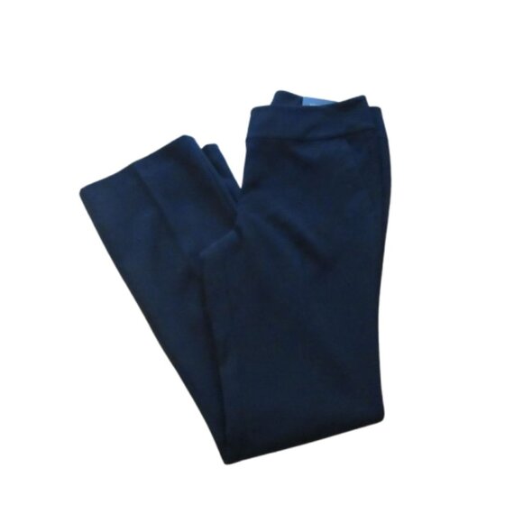 New w Tags, Ann Taylor Signature Black Straight Pants SZ 6, Inseam 32" - Picture 3 of 9